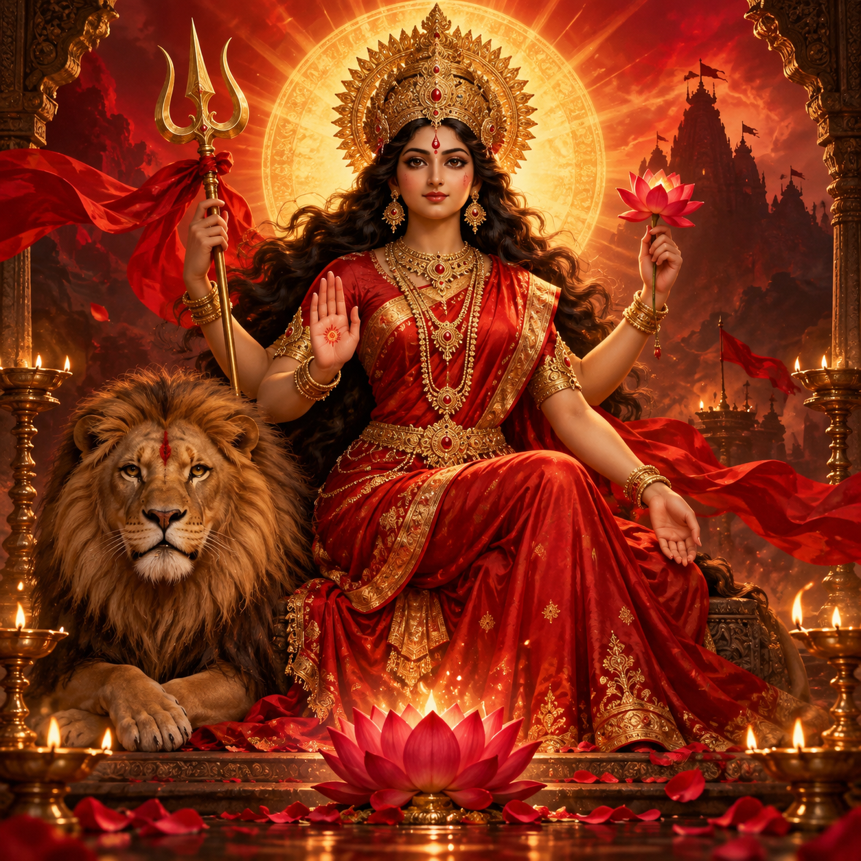 Bhavani Ashtakam (Gatis-tvam Gatis-tvam Tvameka Bhavani)